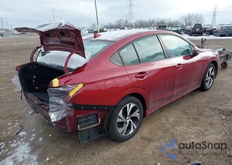 2023 Subaru Legacy Premium из США, поврежденный, VIN 4S3BWAD63P3007240